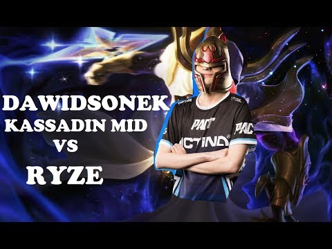 DAWIDSONEK - Kassadin vs Ryze | Challenger EUW