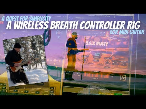 A quest for simplicity - A minimalist wireless breath controller rig for MIDI Guitar