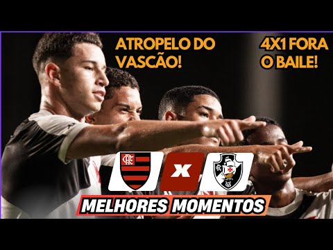 Freguesia até na Base! Flamengo 1 x 4 Vasco | Gols e Melhores Momentos | CARIOCÃO SUB-20 2025
