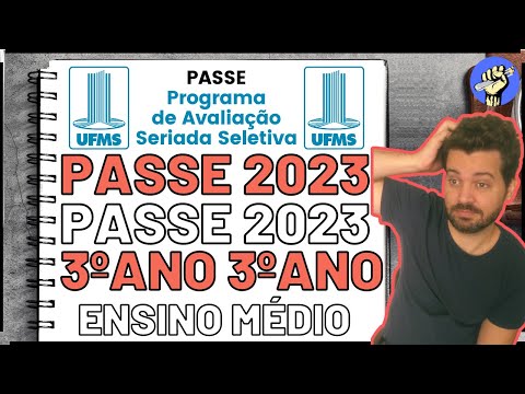 📝Resolução PASSE UFMS 2023 - 3ºEM - QUÍMICA