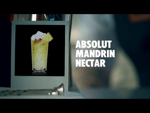 ABSOLUT MANDRIN NECTAR DRINK RECIPE - HOW TO MIX