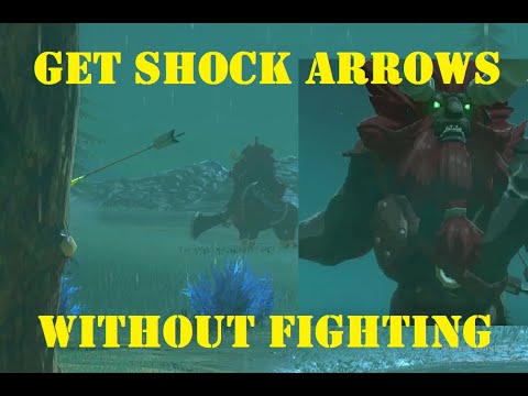 How to get shock arrows without fighting Lynel