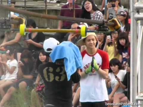 [Fancam] BEAST 120722 - Yoseob replacing Dongwoon for his race (Dream Team)