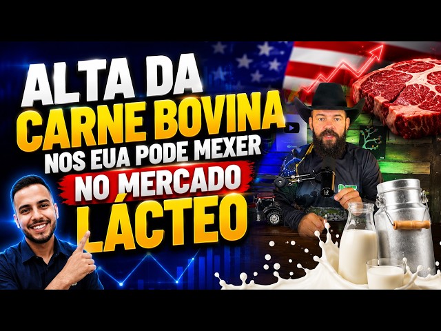 Leite spot fica estável; alta da carne bovina nos EUA pode mexer no mercado lácteo