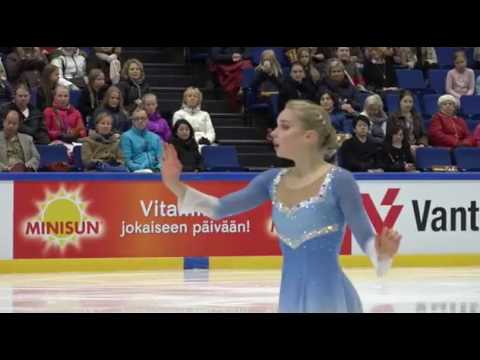 Viveca LINDFORS FS Finlandia Trophy 2016