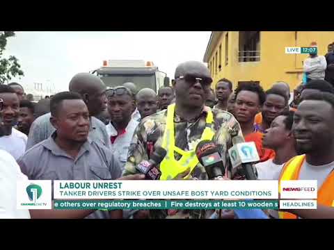 Tanker Drivers Begin 3-Day Strike Over Unsafe Kumasi Parking Yard