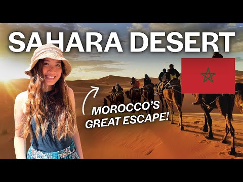 72 Hours in Morocco’s Sahara Desert: Merzouga Luxury Camping 🇲🇦