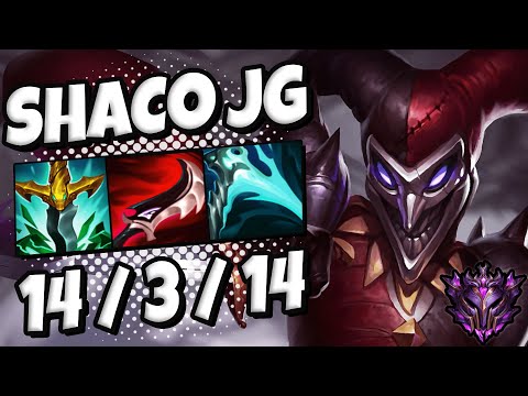 SHACO Jungle vs JARVAN IV [ OTP ] Lol Korea Master Patch 11.17 ✅