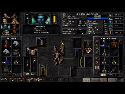 Let’s Play Wizardry 8 – Ironman Expert 17 – Equipping an Alchemist