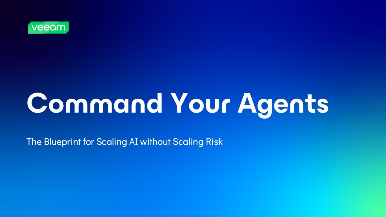 Command Your Agents: The Blueprint for Scaling AI Without Scaling Risk  video