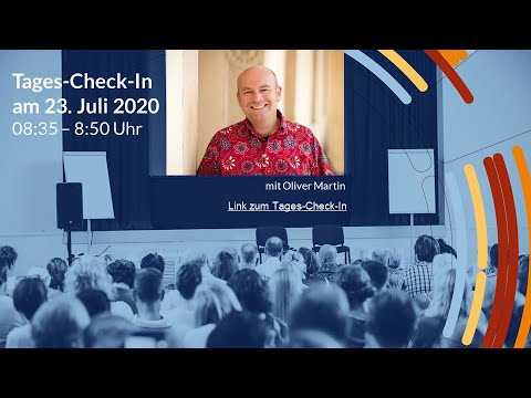 Virtuelles METAFORUM SommerCamp 2020 | Tages-Check-In mit Oliver Martin
