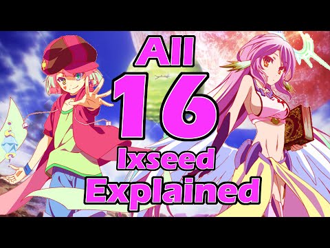 The Ixseed - The 16 Sentient Races of Disboard | No Game No Life