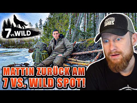 Survival Mattin ZURÜCK am 7 VS. WILD Spot! - Overnighter am Drehort von Staffel 1 | Fritz Meinecke