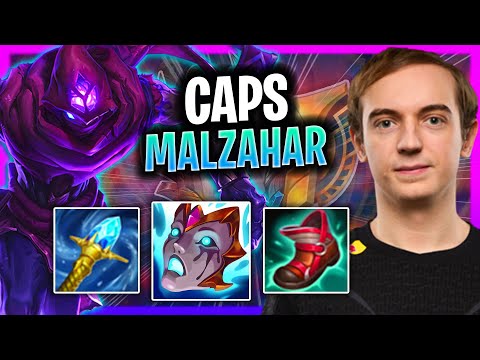 CAPS BRINGS BACK MALZAHAR! | G2 Caps Plays Malzahar Mid vs Yasuo!  Season 2024