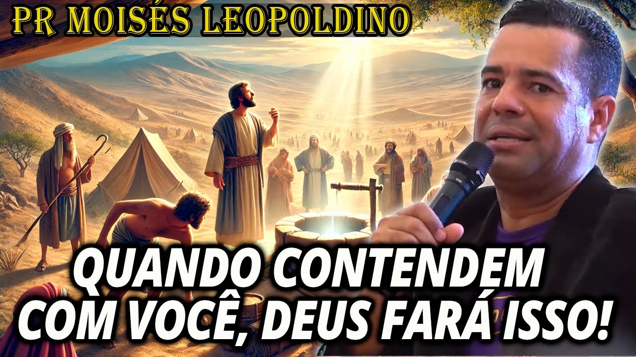 Pr Moisés Leopoldino: PERSEVERE, PORQUE DEUS ESTÁ NO CONTROLE! - Pregação Evangélica 2024