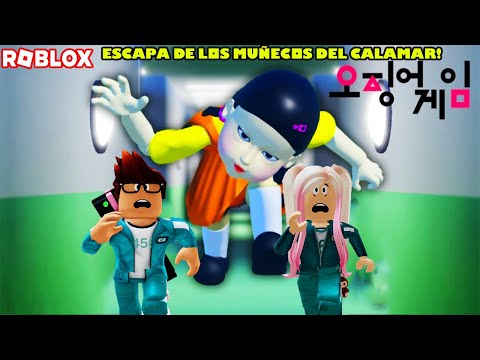 Escapa De Los Muñecos Del Calamar Jack And Jill! 😮😮🔪