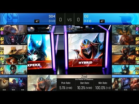 S04 vs OG Game 1 Highlights - FC SCHALKE 04 vs ORIGEN EU LCS Week 2 Summer 2016