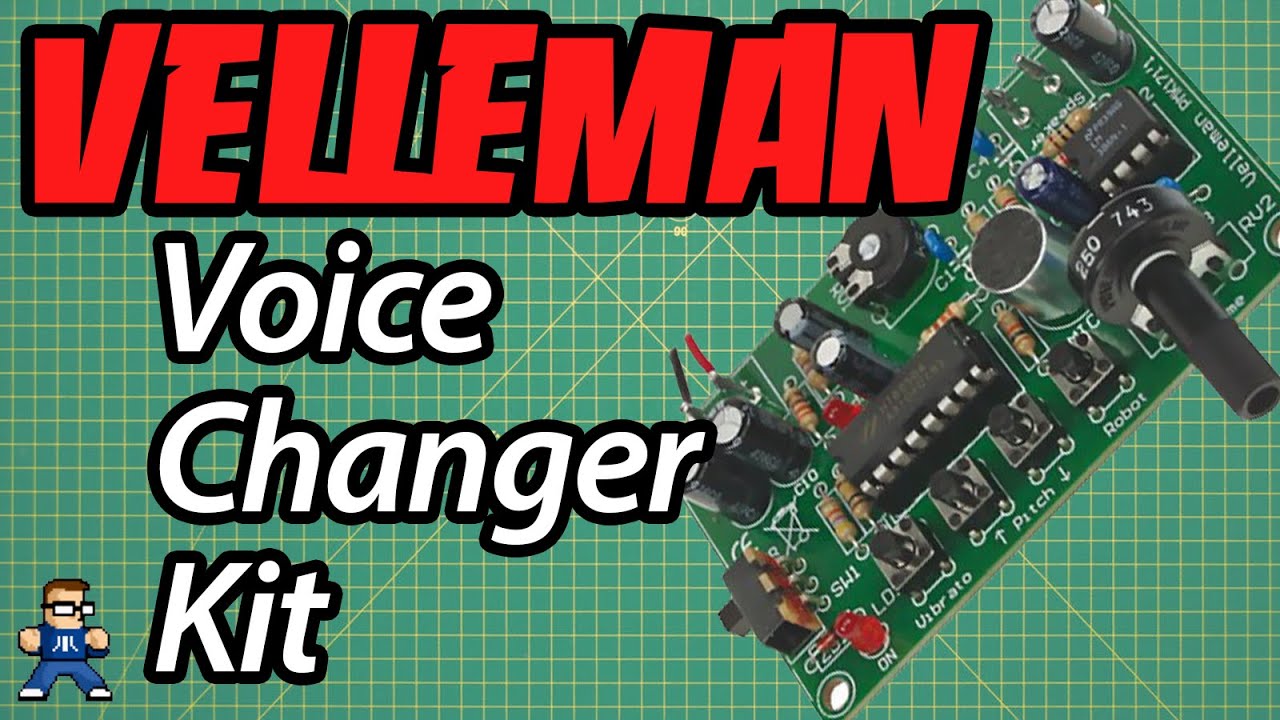 Assembling the Velleman MK171 Voice Changer Kit element14 Community
