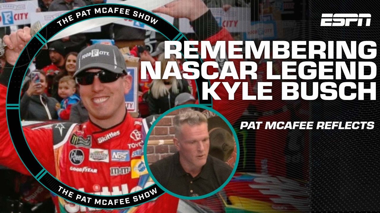 Pat McAfee and Ryan McGee remember the life and legacy of Kyle Busch | The Pat McAfee Show