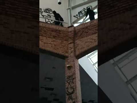 abandoned mega church.