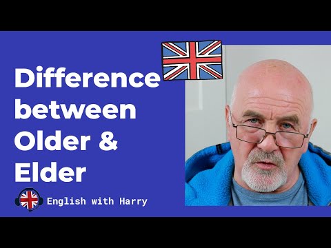Difference between Older and Elder | Advanced English learning