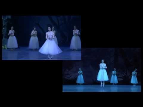 Giselle Pdd Act II - Svetlana Zakharova - Sergei Polunin - Roberto Bolle