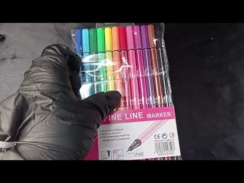 CANETAS FINE LINE KIT COM 12 MULTICOR PONTA FINA 0,4 MM