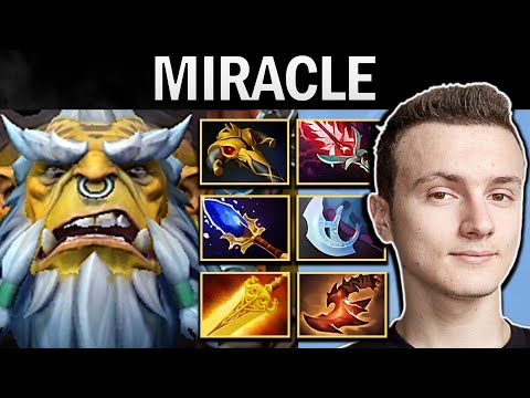 Alchemist Dota Miracle with 1100 GPM and Bloodthorn - TI13