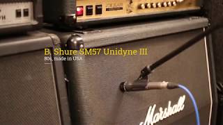 Video thumbnail for (JCM+1960A) Shure SM57: Modern vs. Vintage (Unidyne III) A/B Test by rukamisound