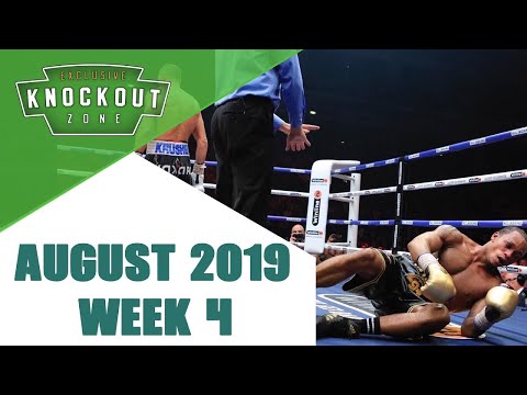 Boxing Knockouts | August 2019 Week 4