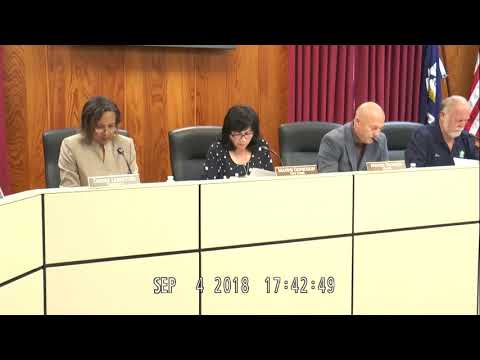 Council Meeting  9/4/2018