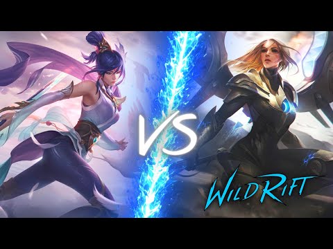 Fiora vs Kayle Baron Lane Gameplay - WILDRIFT（SEASON4）HD 1080p