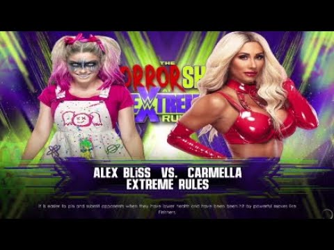 WWE 2K22 - Alexa Bliss vs Carmella