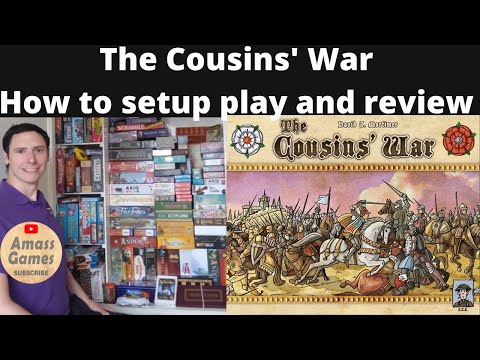 The Cousin's War - How to set up, play and review by * AmassGames *