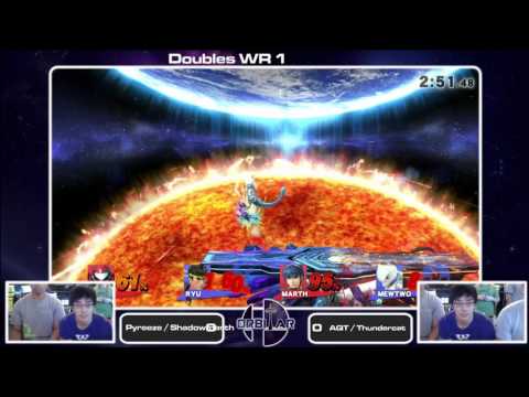 Pyreeze & ShadowMarth vs AQT & DAMN. - Orbitar 28 Doubles - WS
