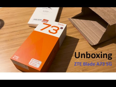 Unboxing - ZTE Blade A73 5G