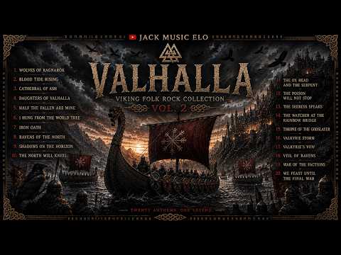 VALHALLA VOL.2 ⚔️ Viking Folk Rock Collection | Norse Mythology Music | Epic Celtic Nordic Rock