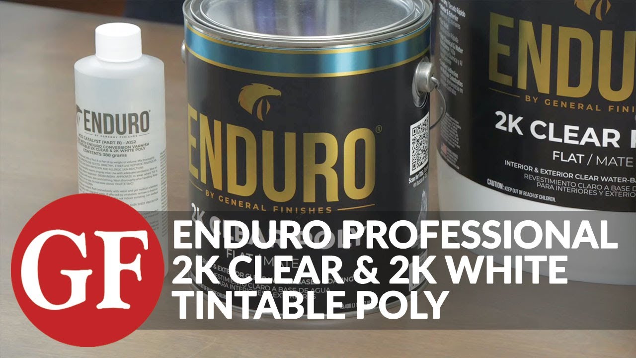 Enduro Professional 2K Clear & White Poly Product Overview