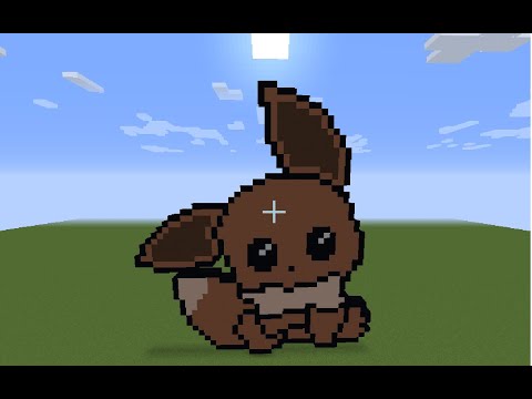 How to make an eevee pixel art