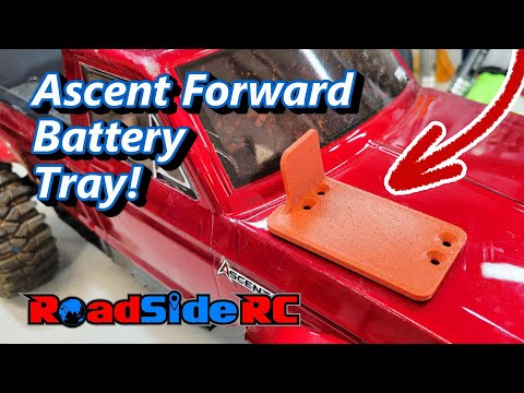 Redcat Ascent Forward Battery Tray Mod - FREE 3D Print File!