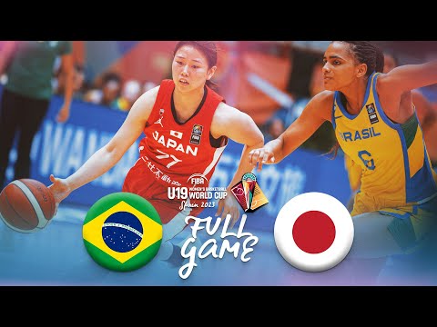 Brazil v Japan | Full Basketball Game | FIBA U19 Women's Basketball World Cup 2023
