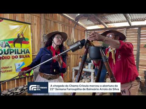 Chama Crioula chega à Semana Farroupilha de Balneário Arroio do Silva | 2026