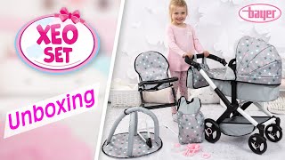 Bayer Design #17007AB Puppenwagen XEO Set | Unboxing-Video zum Aufbau