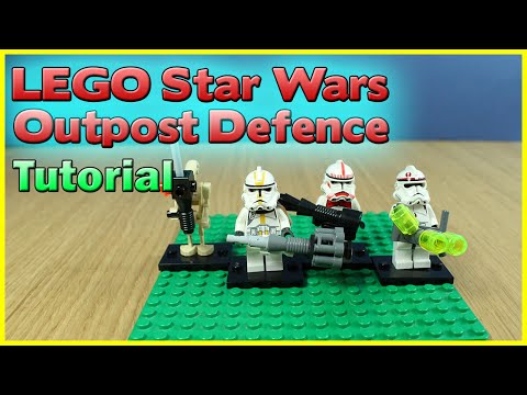 LEGO Tutorial: Star Wars Outpost Defence weapons