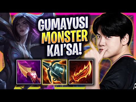 GUMAYUSI IS A MONSTER WITH KAI'SA! - T1 Gumayusi Plays Kai'sa ADC vs Corki! | Season 2025