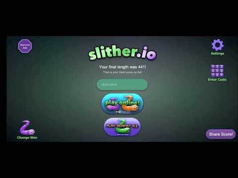 Slither.io Pro Tiny Snake Destroy Giant Snakes