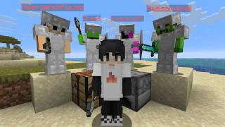 Minecraft Speedrunner VS 4 Infected Hunters