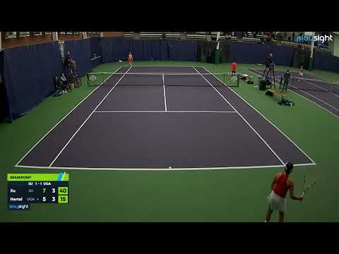 Valencia Xu v Anna Hertel - STAN v UGA - 10.02.23 (last games)