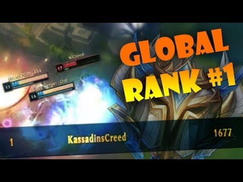 CHALLENGER GLOBAL RANK1 KassadinsCreed - Montage