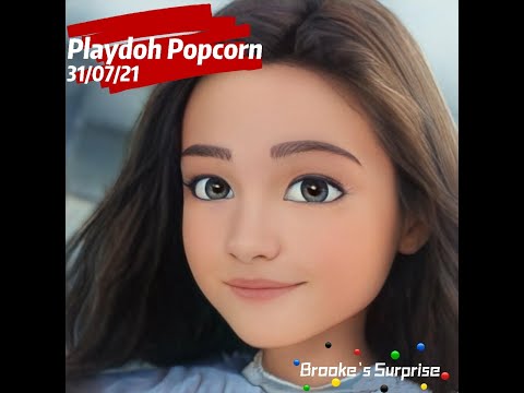 Brooke's Surprise - Playdoh Popcorn Maker